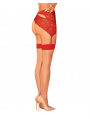 Elegantné pančuchy S814 stockings červené - Obsessive